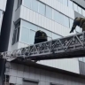 У новостройки в Улан-Удэ горела обшивка на большой площади