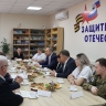 Ирина Гусева и Евгений Грачев встретились с астраханскими защитниками Отечества