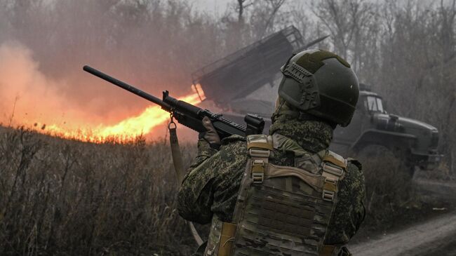 ВС России уничтожили бронемашину ВСУ на Краматорско-Дружковском направлении