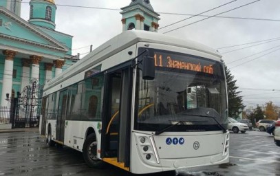 В октябре курские троллейбусы перевезли 646 тысяч пассажиров, началось бесплатное тестирование «Горожанина»
