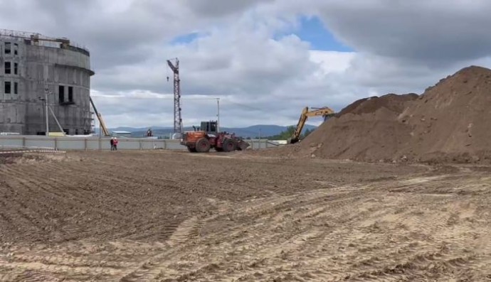 В центре Улан-Удэ возводят крутейшую электроподстанцию