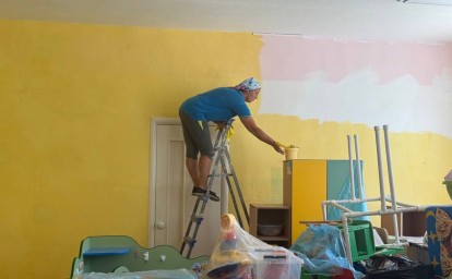 Ремонт "Рябинки" завершается в Горнозаводске