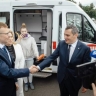 Железногорская ЦРБ получила новую карету скорой помощи от УАЗа