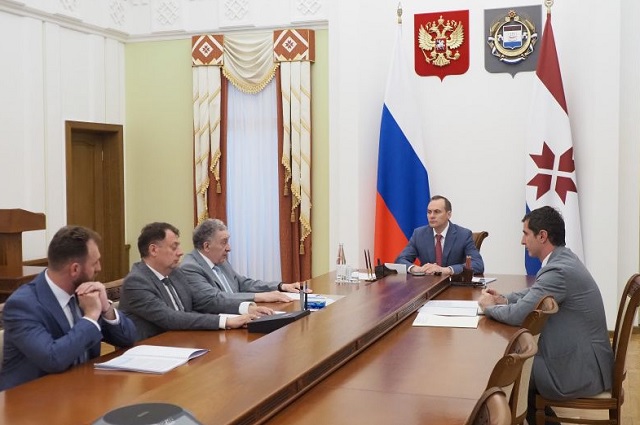 Артём Здунов встретился с руководством группы компаний «Оптикэнерго»