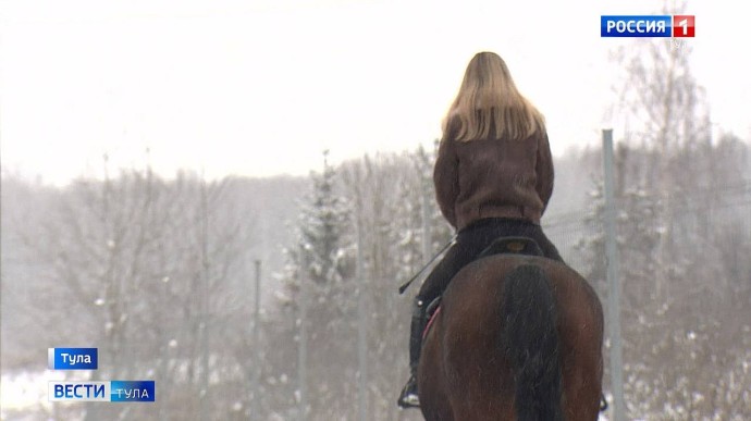 ВЕСТИ отправились в одну из тульских конюшен ВЕСТИ отправились в одну из тульских конюшен