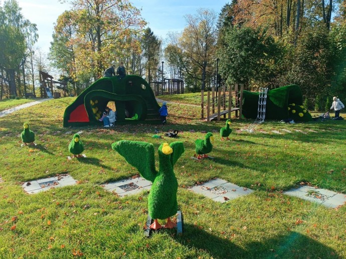 В Ярославской области преобразился парк Леса в поселке Пречистое В Ярославской области преобразился парк Леса в поселке Пречистое