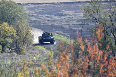 Российские войска ведут бои на левом берегу Днепра в Запорожской области