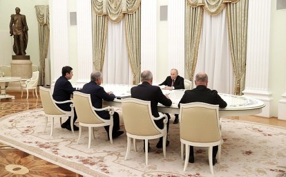 Встреча с председателями парламентов государств – членов ОДКБ