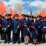 Сотрудники Культурного центра СК России совместно с кадетами Волгоградского кадетского корпуса СК России имени Ф.Ф. Слипченко возложили цветы на Мамаевом кургане в преддверии Дня Победы