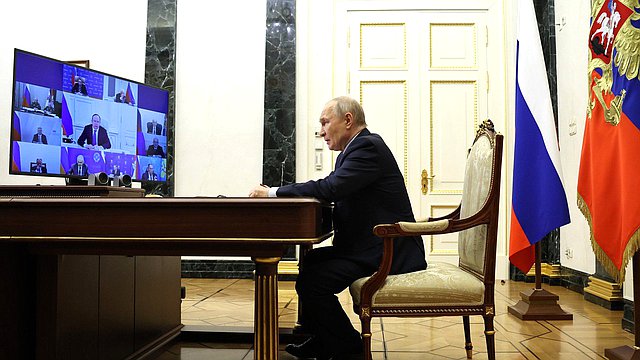 Председатель ГД принял участие в совещании Президента РФ с постоянными членами Совета Безопасности
