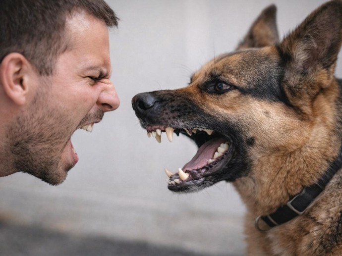 Рычание человека вызывает у собак страх и агрессию — кинолог Владимир Голубев