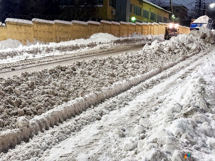 Стало известно, какие улицы в Кирове очистят от снега в ночь с 23 на 24 декабря