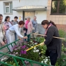 Школа садоводов Олега Валенчука провела мастер-класс по созданию цветника