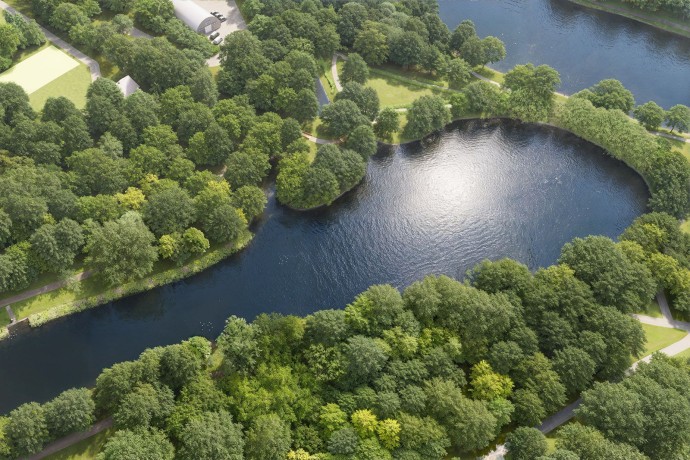 Началась реабилитация Щучьего пруда в Кузьминках