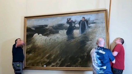 Главные полотна Ильи Репина вернулись в постоянную экспозицию Русского музея