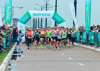 Благовещенск вышел на Зеленый марафон