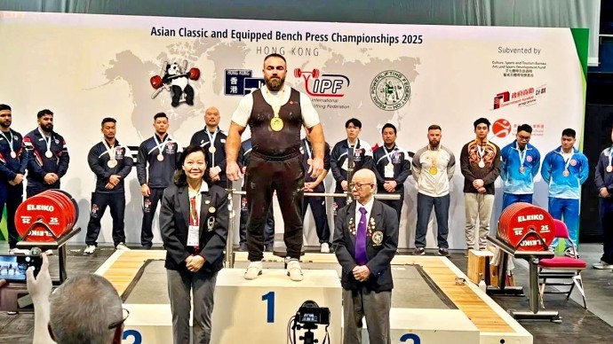 Туляки успешно выступили на чемпионате Азии по пауэрлифтингу