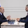 Беседа Михаила Мишустина с губернатором Забайкальского края Александром Осиповым