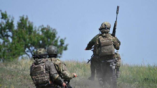 Боец рассказал об ударах по пункту дислокации ВСУ в Харьковской области