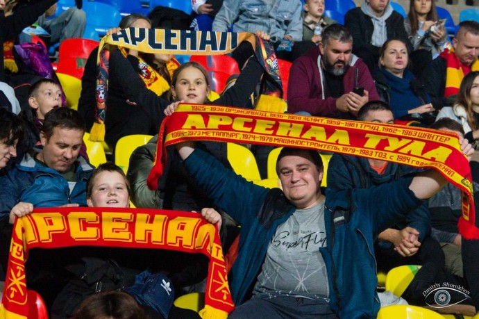 Тульский «Арсенал» в День города проиграл «Спартаку»