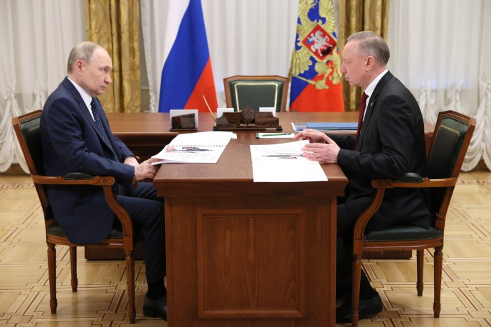 Александр Беглов поблагодарил Владимира Путина за поддержку петербургских мегапроектов