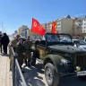Колонна ретро-автомобилей проехала по улицам Якутска в честь 80-летия Победы
