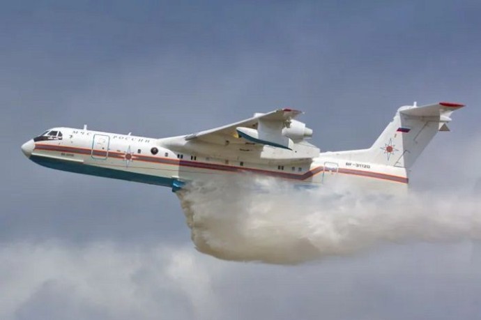 Самолёты-амфибии Бе-200 начнут оснащаться новыми двигателями ПД-8 уже в этом году