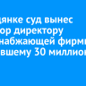В Слюдянке суд вынес приговор директору теплоснабжающей фирмы, похитившему 30 миллионов рублей