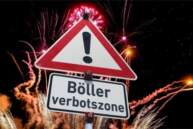 Германия — Фейерверки в законе? Нет, в багажнике!