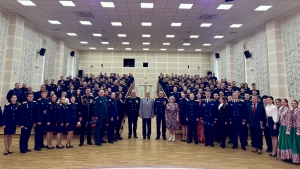В Санкт-Петербургской академии СК России состоялось торжественное мероприятие в честь Дня защитника Отечества