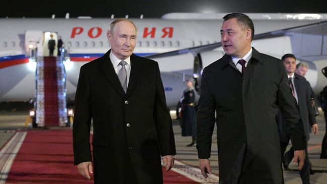 Путин в четверг ответит на вопросы журналистов в Бишкеке