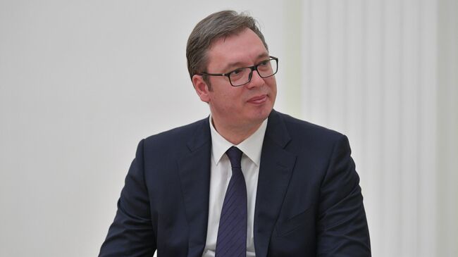 Вучич заявил, что предал бы душу сербского народа, поддержав санкции Вучич заявил, что предал бы душу сербского народа, поддержав санкции
