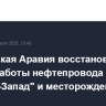 Саудовская Аравия восстановила режим работы нефтепровода "Восток-Запад" и месторождения Манифа