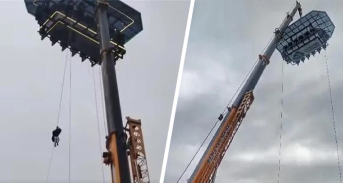 Небесный пир с привкусом адреналина: туристов сняли с зависшего ресторана в Керале Небесный пир с привкусом адреналина: туристов сняли с зависшего ресторана в Керале