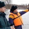 В Курской области спасатели выявили восемь мест массового выхода людей на лёд
