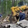 Обломки упавшего в Приамурье Ан-24 начали вывозить с места крушения