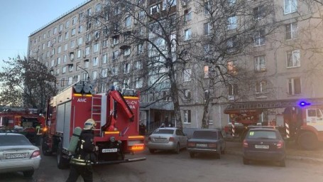 Семь человек спасены при пожаре в девятиэтажке на Ферина в Уфе