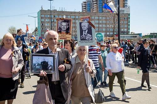 В Благовещенске опубликовали схему построения «Бессмертного полка России»