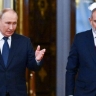 Путин поздравил Пашиняна с юбилеем