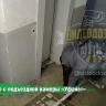В Уфе мужчина пытался перевезти дорожный знак на лифте
