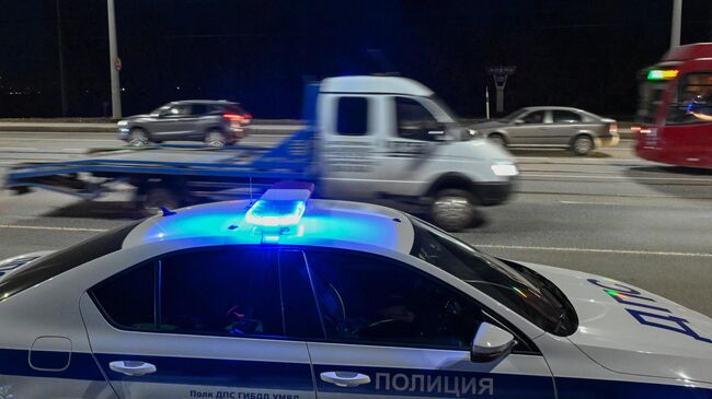 На МКАД произошло ДТП с участием двух грузовиков