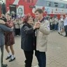 «Поезд Памяти» в Могилеве встретили «Вальсом дружбы»