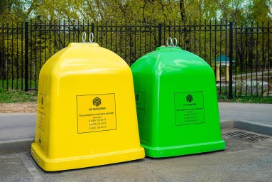 Более 4,1 тысячи тонн стекла и пластика собрано в контейнеры-колокола с начала года