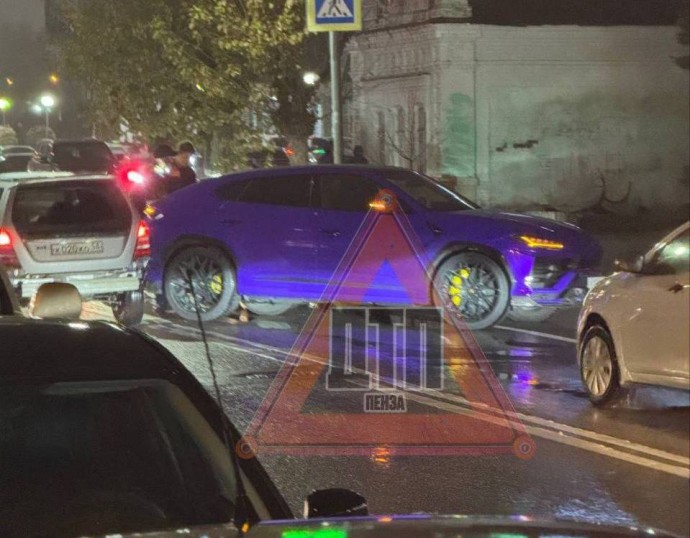 ДТП с Lamborghini в центре Пензы: за рулем иномарки был популярный блогер