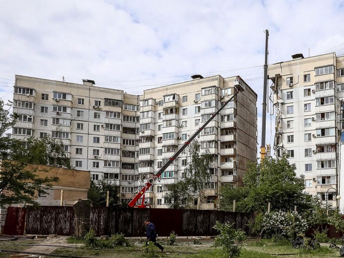 Вячеслав Гладков рассказал, когда завершат восстановление дома на Щорса, 55а в Белгороде