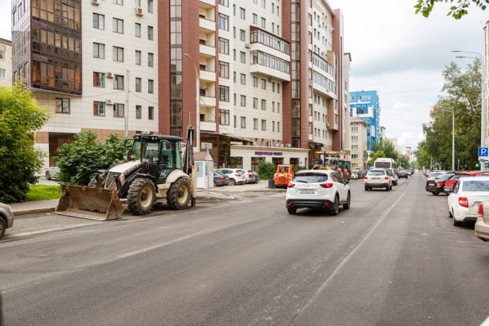 ​В центре Перми по нацпроекту отремонтировали два дорожных участка