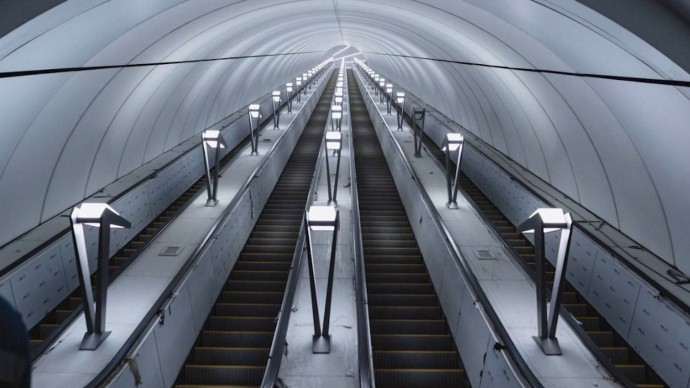 Петербуржцам показали, как продвигаются работы на станции метро «Юго-Западная»