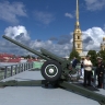 Полуденный выстрел прогремел в Петропавловской крепости в честь 81-й годовщины окончания Ленинградской битвы