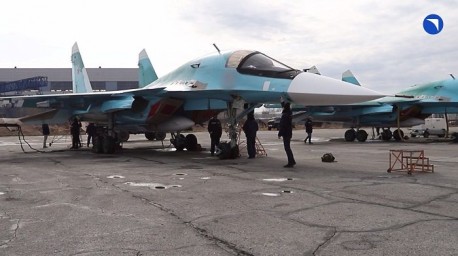 Ростех передал в войска новую партию истребителей-бомбардировщиков Су-34