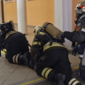 В Новомосковском ДК прошли учения для спасателей
